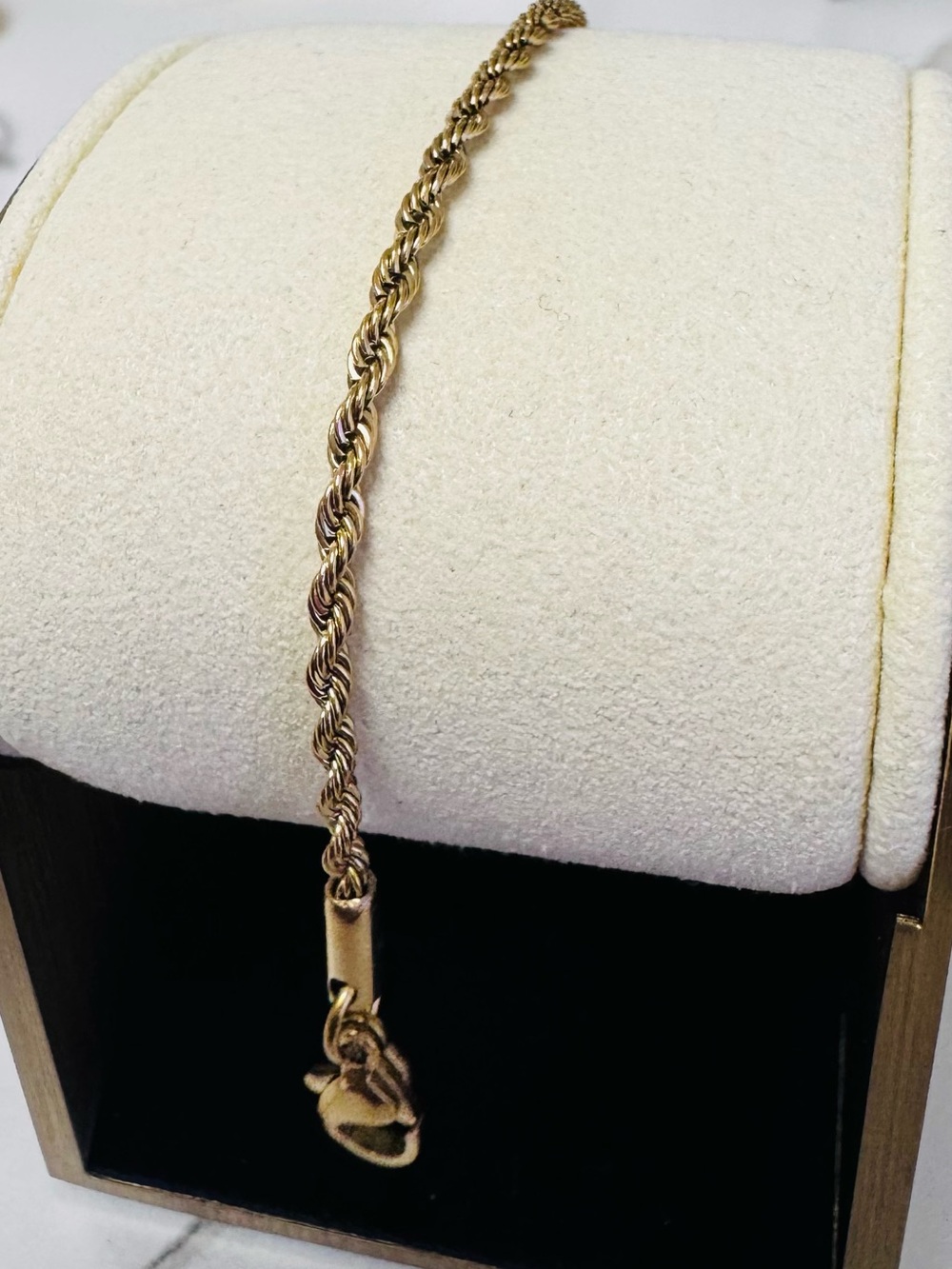 Classic Gold Rope Chain Bracelet - Women Jewelry